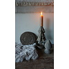 Houten Mandala Onderzetter / Schaal – Donkerbruin – Ø19,5 x H2 cm