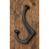 Kapstokhaak Nostalgisch – Zwart IJzer – 12 x 9 cm