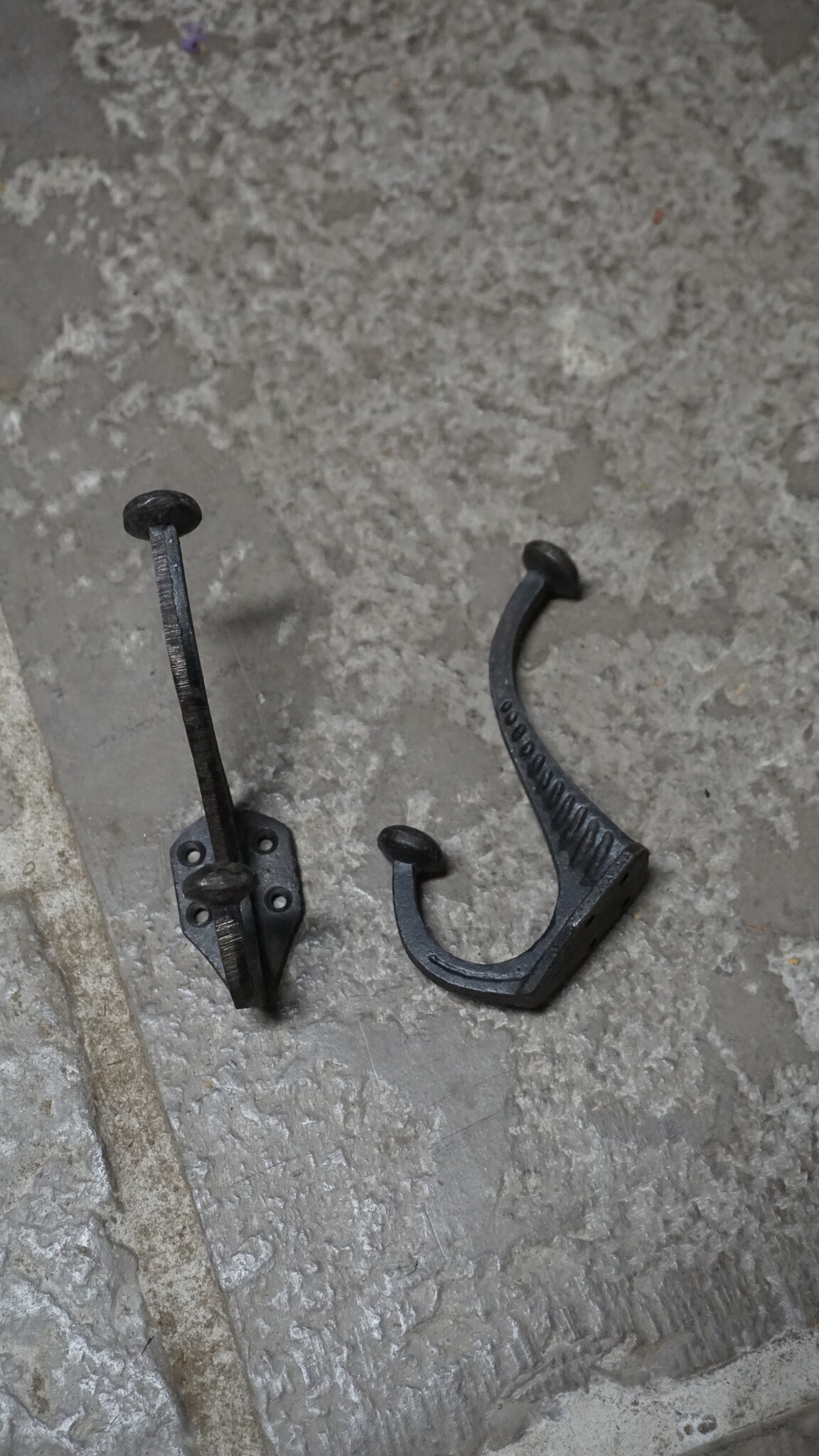 Rene Houtman Kapstokhaak Nostalgisch – Zwart IJzer – 12 x 9 cm