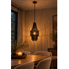 Hanglamp Casablanca S – Zwart – Ø 30 x H 70 cm