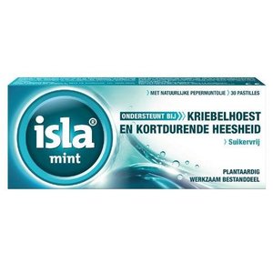 Isla Mint keelpastille (30tb)