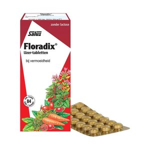 Floradix ijzer tabletten (84tb)