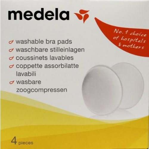 Medela Zoogcompressen wasbaar (4st)