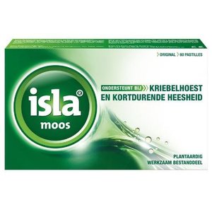 Isla Moos keelpastille (60tb)