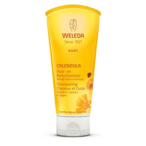 Weleda Calendula baby haar en body shampoo (200ml)