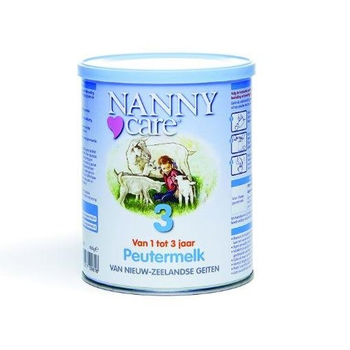 Nannycare Nannycare peutergeitenmelk (400g)