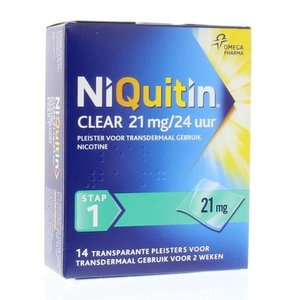 Niquitin Stap 1 21 mg (14st)