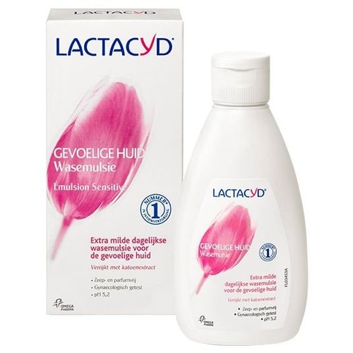 Lactacyd Wasemulsie gevoelige huid (200ml)