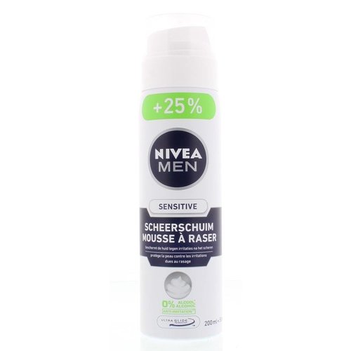 Nivea Men scheerschuim sensitive (250ml)