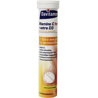 Davitamon Vitamine C & D3 bruistabletten (15brt)