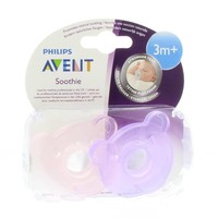 Avent Soothie fopspeen 3 maanden + (2st)