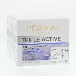 Loreal Dermo expertise triple active nachtcreme (50ml)