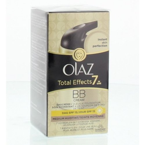 Olaz Total effects BB cream dagcreme medium tint (50ml)