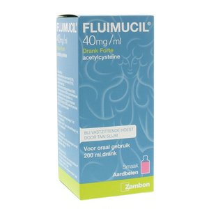 Fluimucil Fluimucil drank forte 4% (200ml)