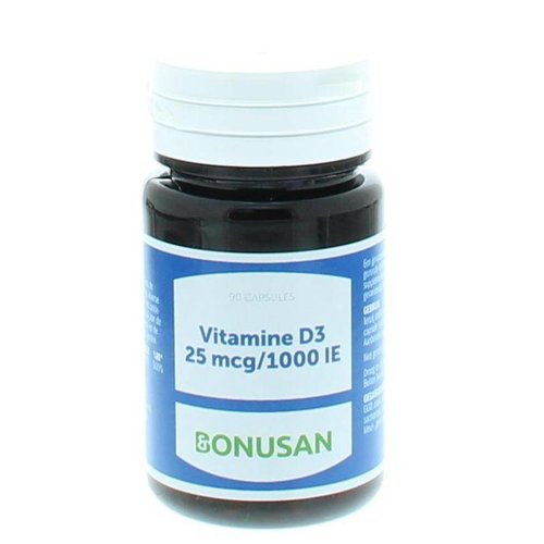 Bonusan Vitamine D3 (Cholecalciferol) 25 mcg (90sft)