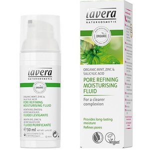 Lavera Moisturizing fluid pore refining organic mint (50ml)
