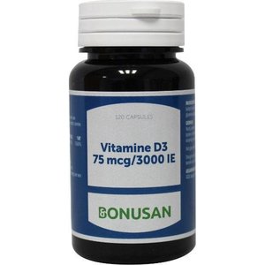 Vitamine D3 (Cholecalciferol) 75 mcg 3000IE (120sft)