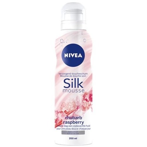 Nivea Douche mousse rhubarb & raspberry (200ml)