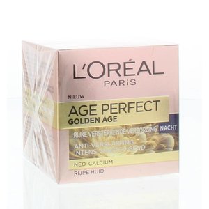 Loreal Age perfect gold age nachtcreme (50ml)