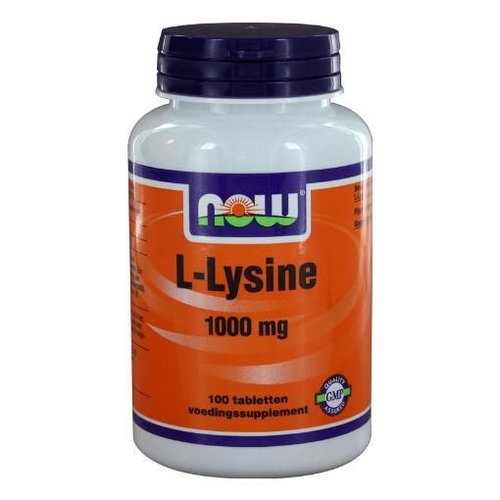 NOW L-Lysine 1000 mg (100tb)