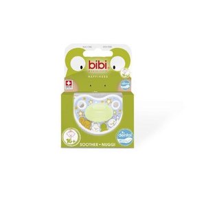 Bibi Fopspeen happiness glow in the dark 6-16 maanden (1st)