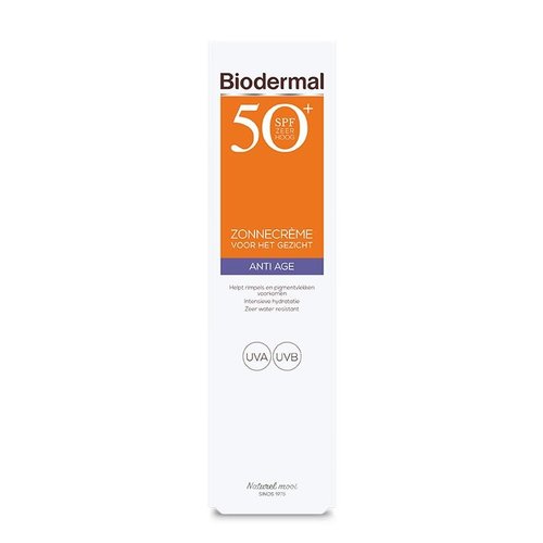 Biodermal Anti age creme gezicht SPF50+ (40ml)