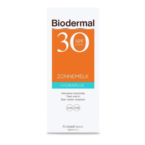 Biodermal Hydra plus zonnemelk SPF30 (200ml)