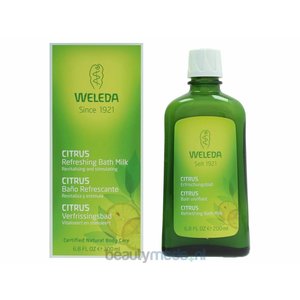 Weleda Citrus Refreshing Bath Milk (200ml)