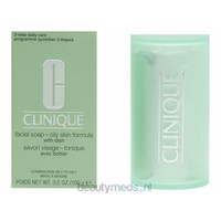 Clinique Facial Soap Oily Skin Formula With Dish (100gr)