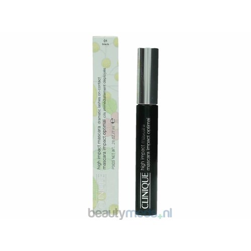 Clinique High Impact Mascara (7ml) #01 Black - Dramatic Lashes On Contact