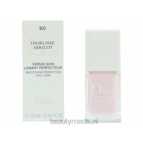 Dior Diorlisse Abricot Smoothing Perf. Nail Care (10ml) #800 Snow Pink