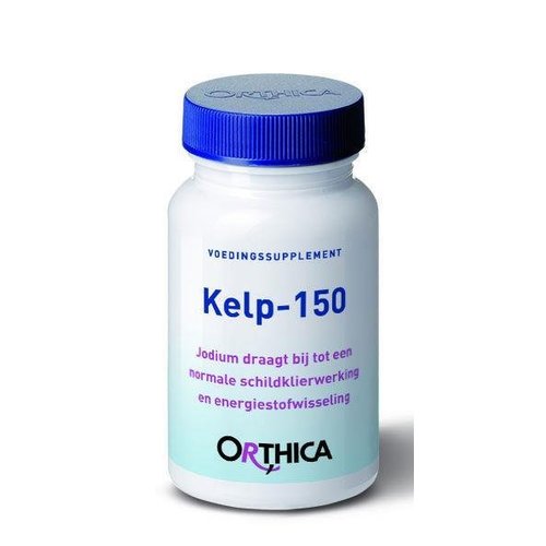Orthica Kelp 150 Voor normale Schildklier/Energiestofwisseling(120tb)