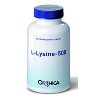 Orthica L-Lysine 500Aminozuur  (90ca)