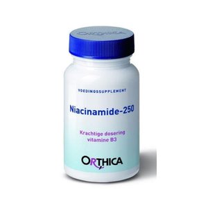 Vitamine B3 niacinamide 250 (90tb)