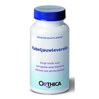 Orthica Kabeljauwleverolie Voor Sterke Botten/Weerstand (90ca)