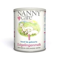 Nannycare Nannycare zuigelingenvoeding geitenmelk (400g)