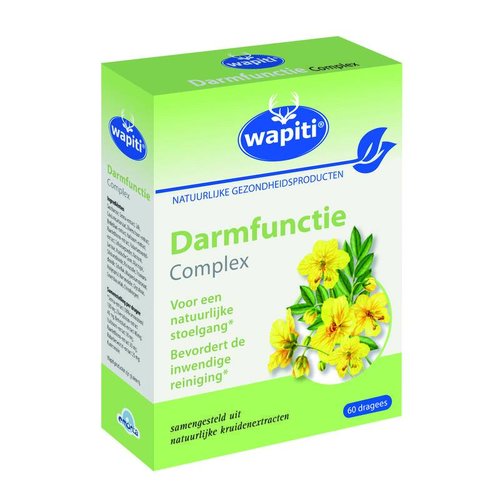 Wapiti Darmfunctie (60drg)