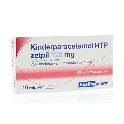 Healthypharm Paracetamol kind 120 mg (10zp)