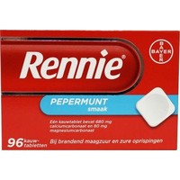 Rennie Pepermunt Tegen Maagzuur (96kt)