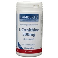 Lamberts L-Ornithine 500 mg (60vc)