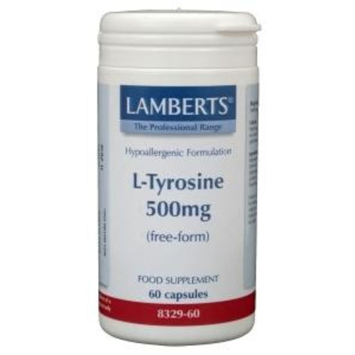Lamberts L-Tyrosine 500 mg (60ca)