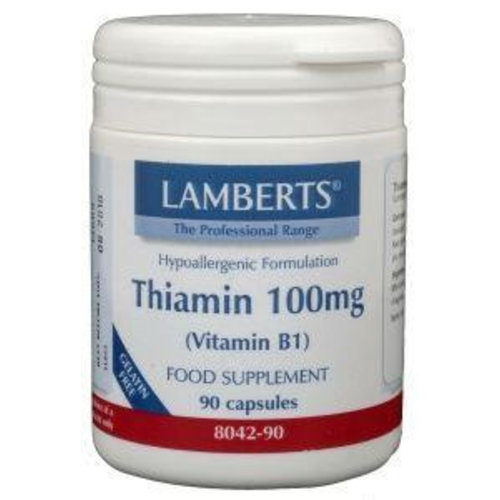 Lamberts Thiamin 100 mg vitamine B1 (90vc)