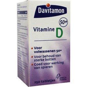 Vitamine D3 (Cholecalciferol) 50+ (250tb)