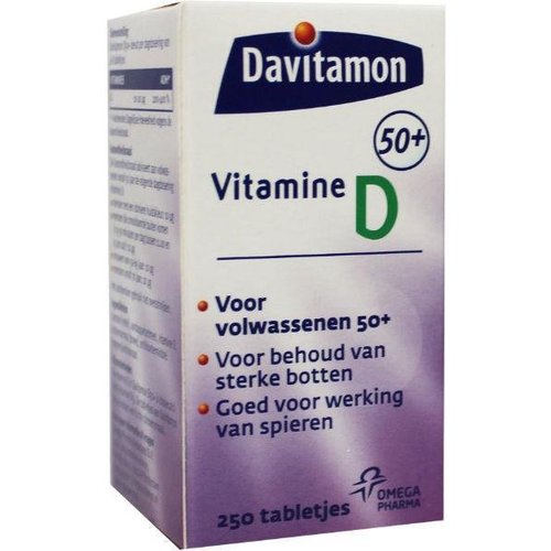 Davitamon Vitamine D3 (Cholecalciferol) 50+ (250tb)