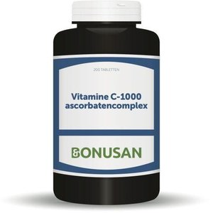 Bonusan Vitamine C1000 mg ascorbaten (200tb)