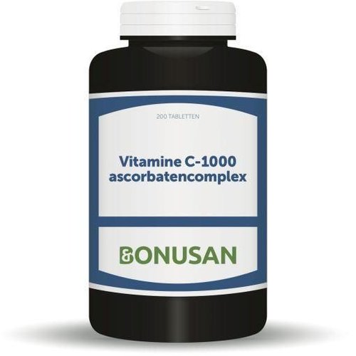 Bonusan Vitamine C1000 mg ascorbaten (200tb)