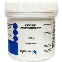 Bipharma Vaseline lanettecreme FNA Basis Huidverzorging (500g)