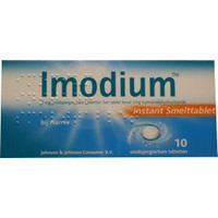 Imodium Loperamide 2 mg Bij Diarree (10 smelttabletten)