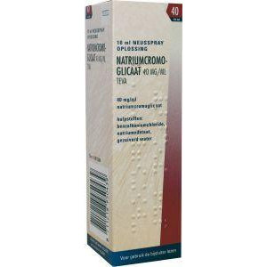 Teva Cromoglicaat spray 40 mg (10ml)