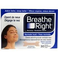 Breathe Right Neusstrips tanned large (30st)